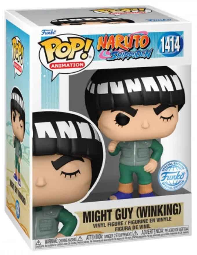 Funko Figura POP! Naruto Shippuden Might Guy (Winking) Special Edition