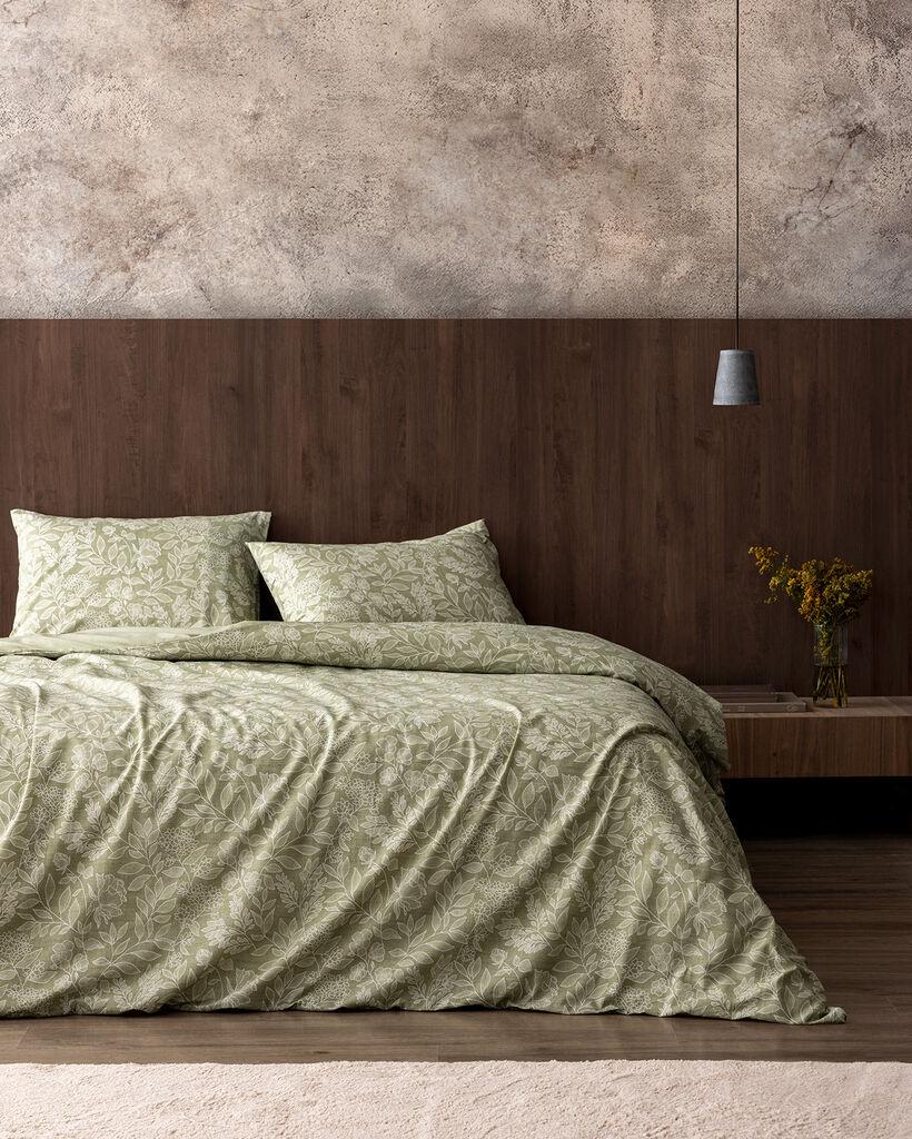 Madame Coco Komplet posteljina Delisle, 200x220cm, Zelena