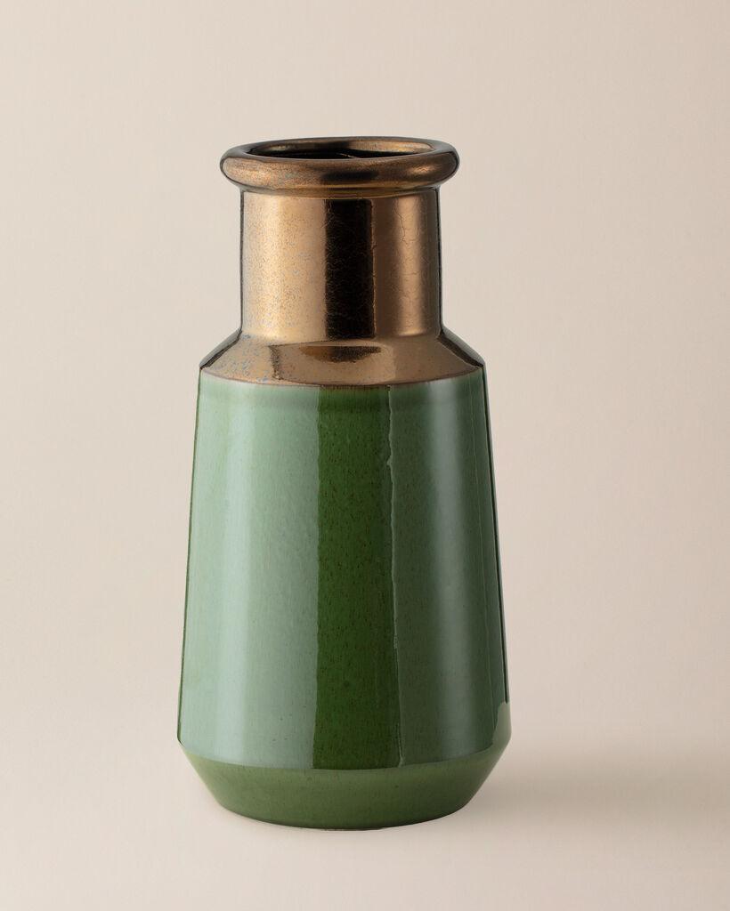 Madame Coco Vaza Africain, 18.5x18.5x36 cm, Zelena