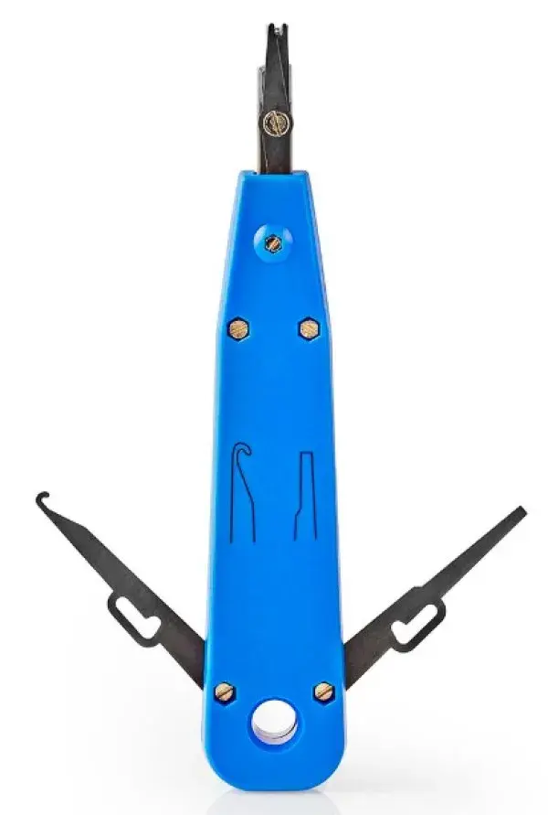 NEDIS Alat za bušenje LSA traka, Plavi