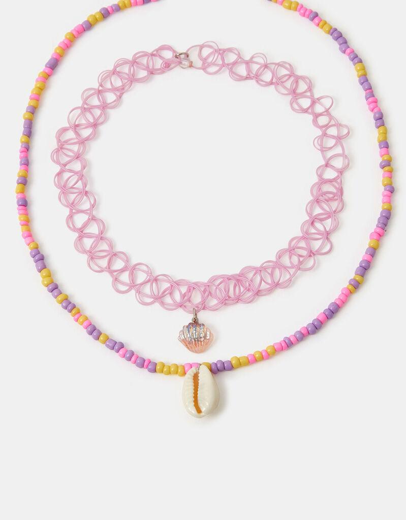 Monsoon Children Set ogrlica za devojčice, 2 komada, Šareni