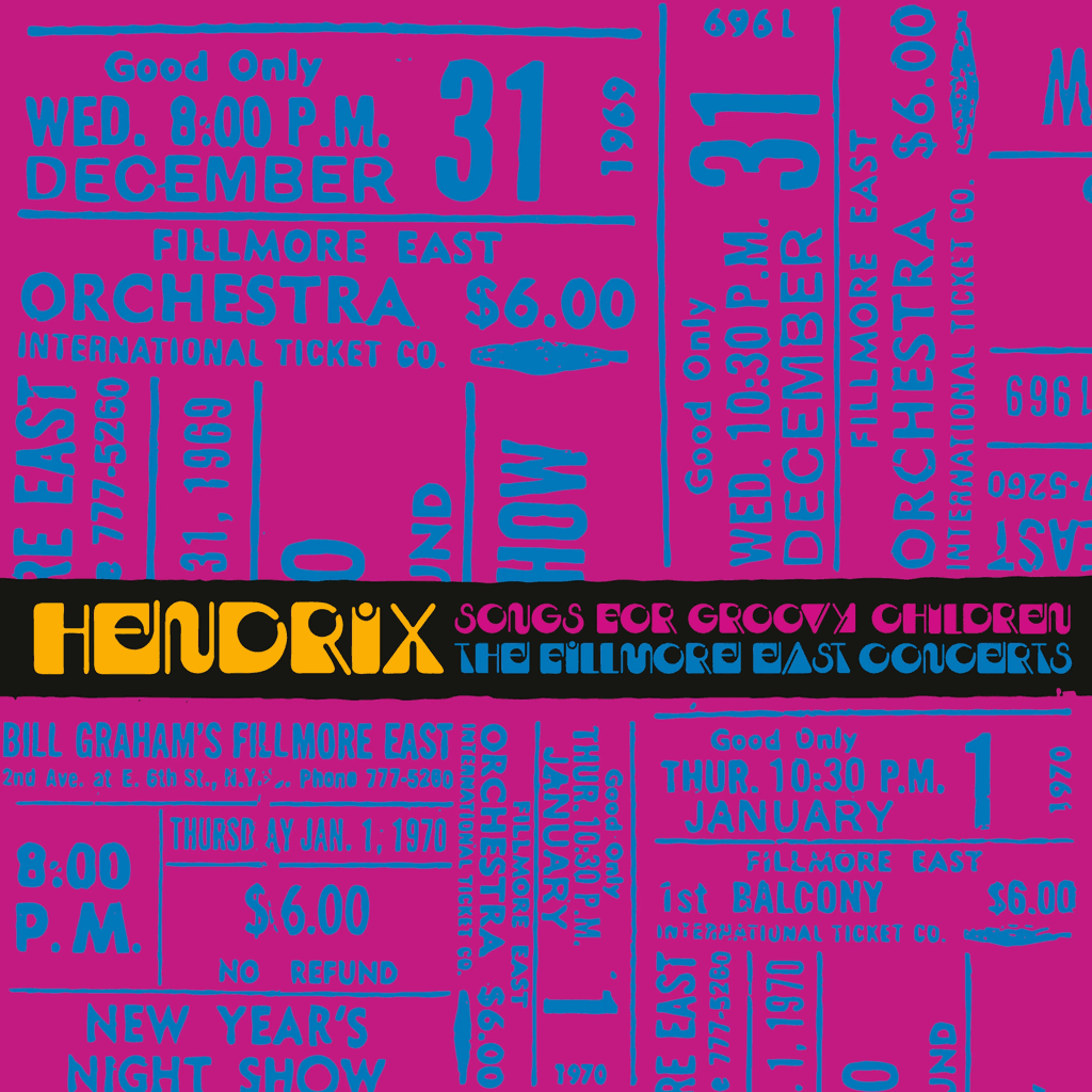 Jimi Hendrix - Songs for Groovy Children: The Fillmore East Concerts (RSD 24)