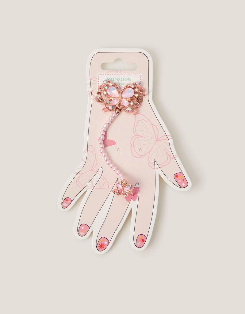 Monsoon Children Set Narukvica i prsten za devojčice, Roze