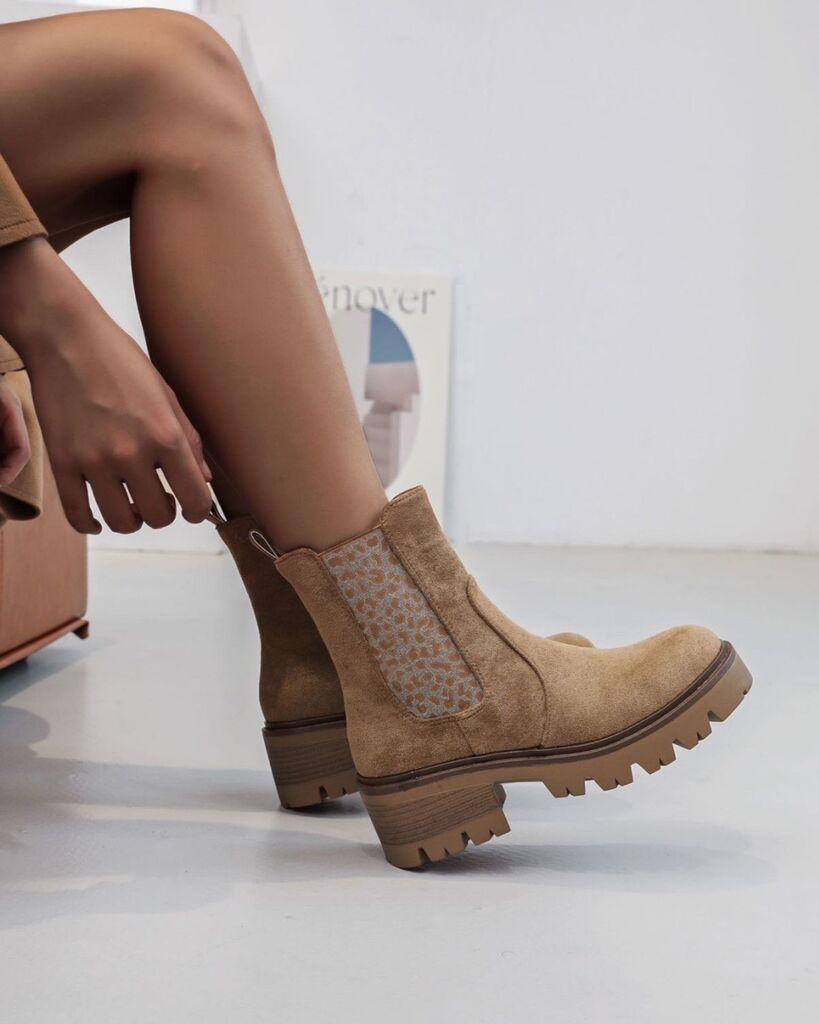 Squareonline Ženske čizme, Bež