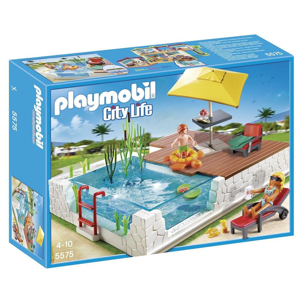 Playmobil Set za igru City life Bazen na otvorenom