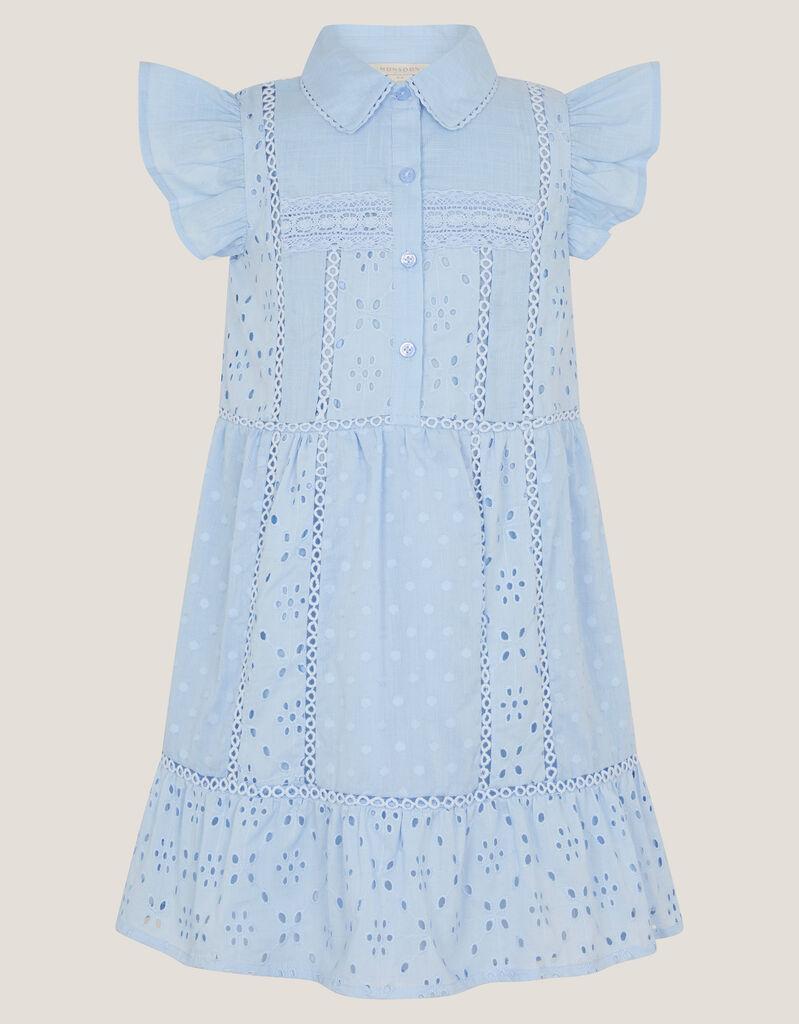 Monsoon Children Haljina za devojčice , Svetloplava