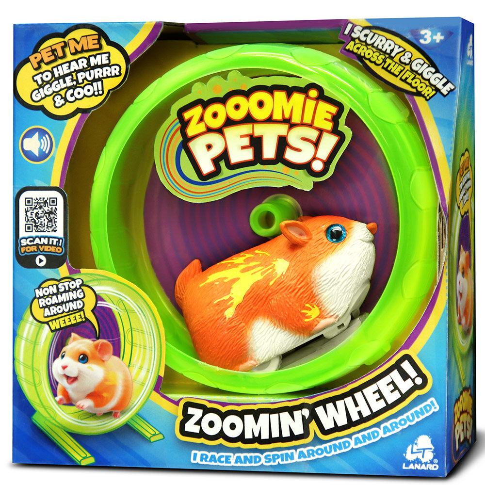 Lanard Interaktivna igračka Hrčak u točku Zooomie Pets