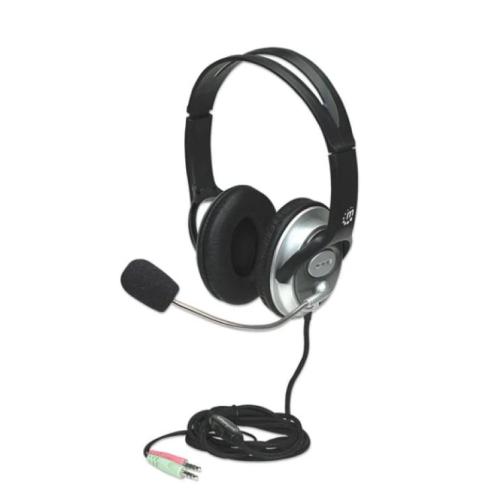 Manhattan Slušalice sa mikrofonom Classic 175555, Crne