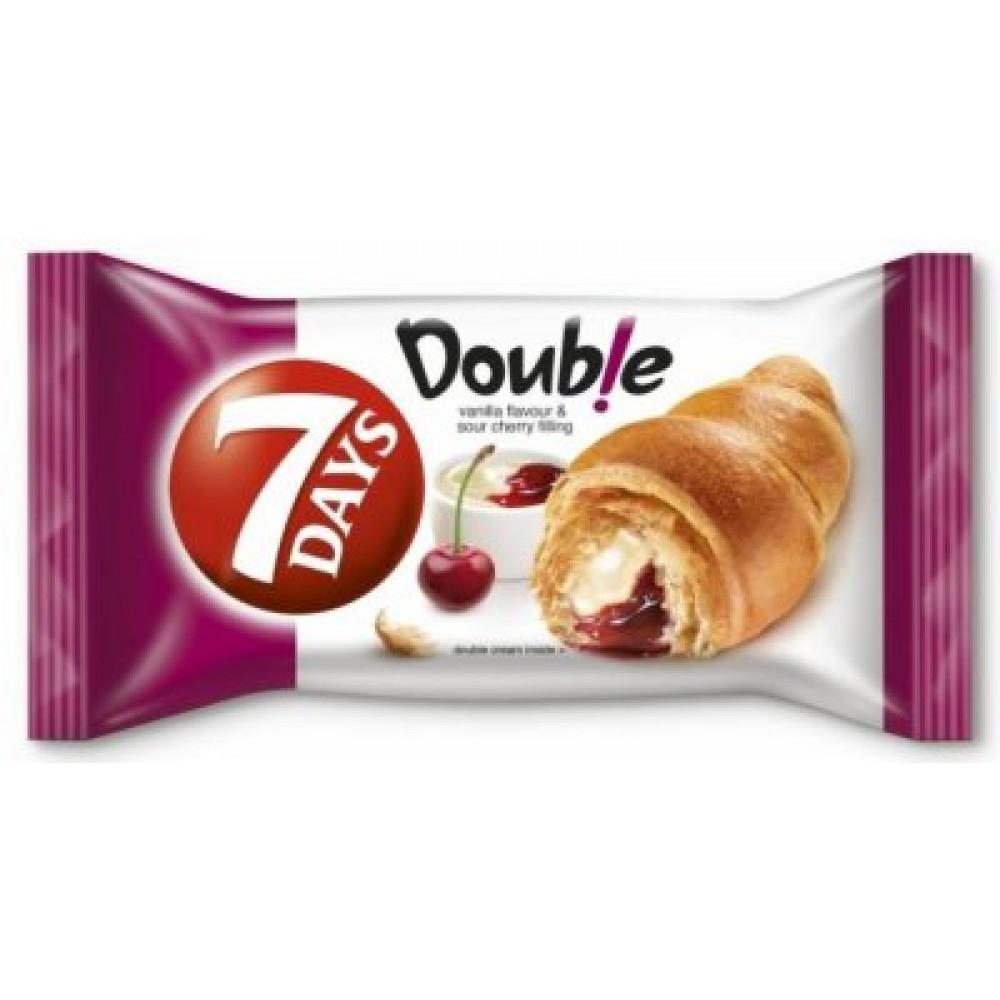 7Days Kroasan Double, Vanila i višnja, 80g