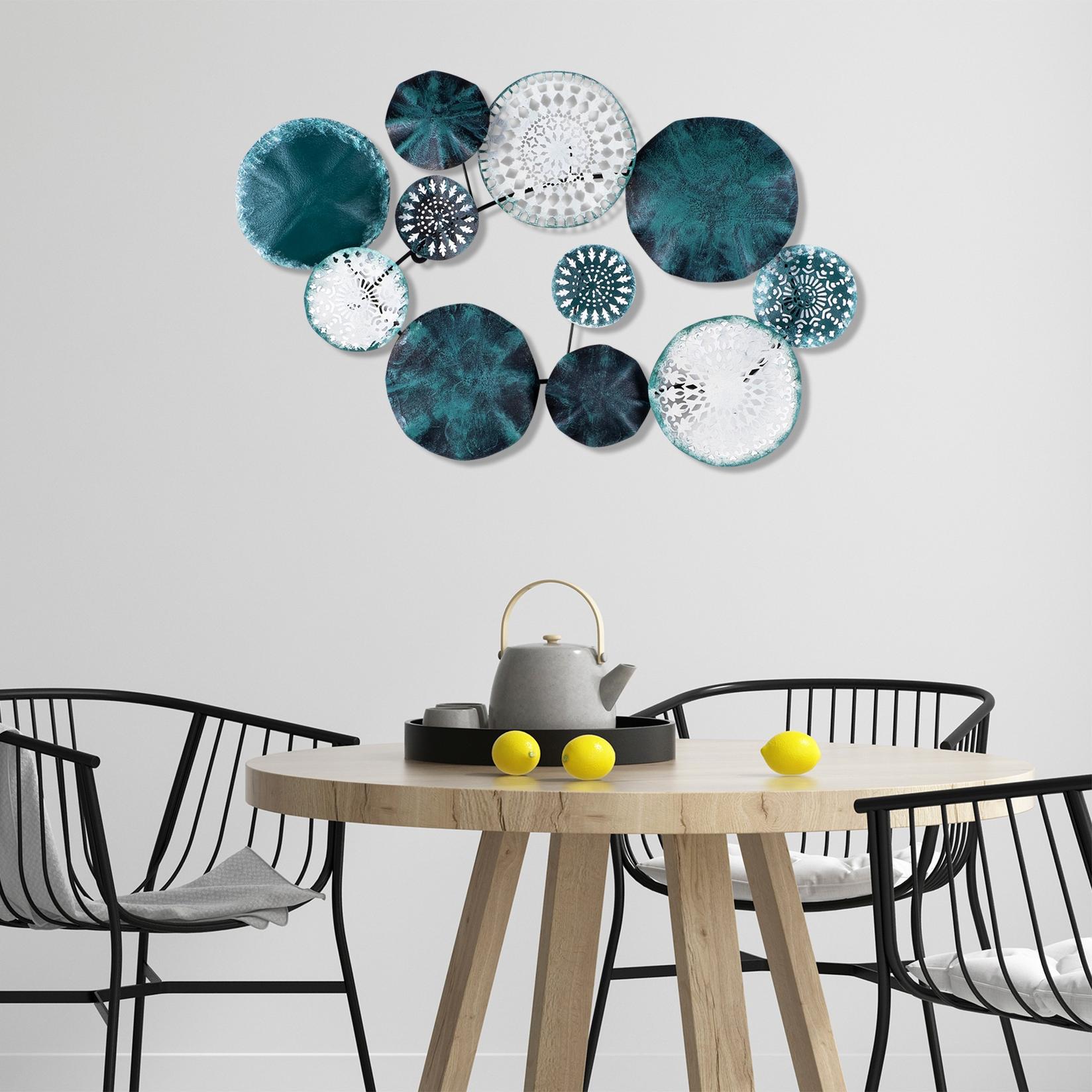 Wallity Zidna dekoracija Metal Art Charm, 82x50x5 cm, 1.5 mm, Šarena