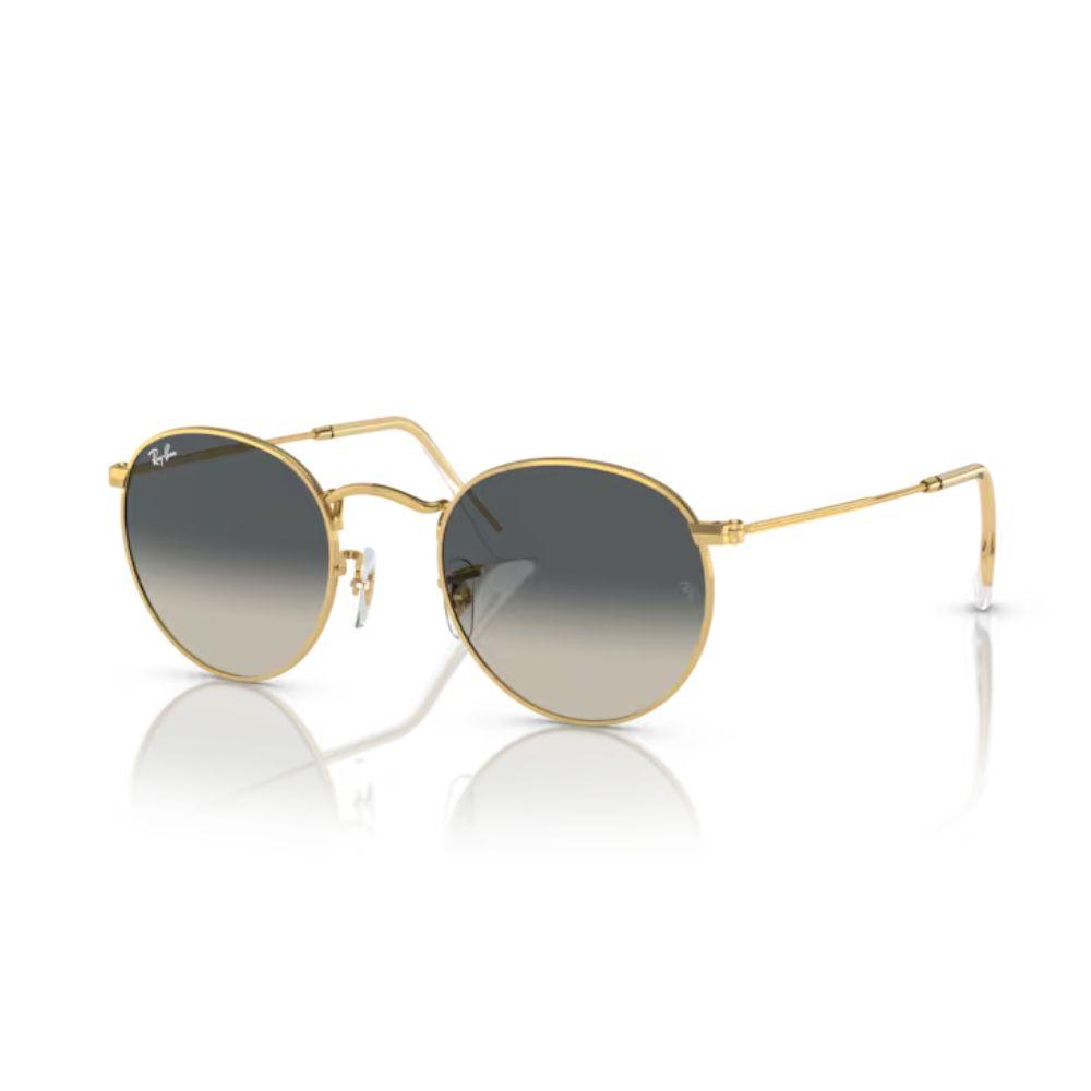 Ray Ban Naočare za sunce Round 0RB3447 001/71 53, Zlatne boje