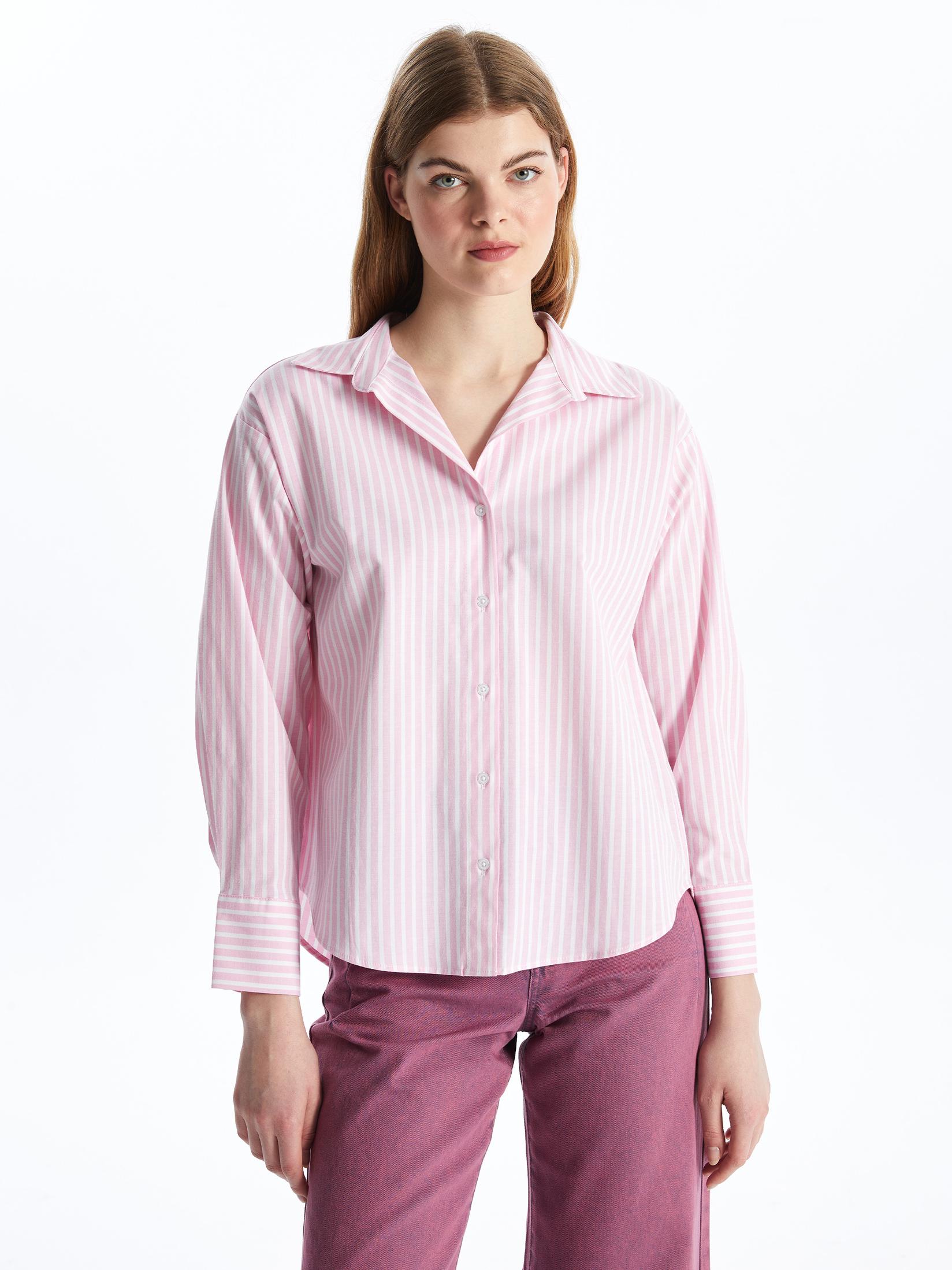 LC Waikiki Ženska košulja S4GG06Z8-LHK, Roze