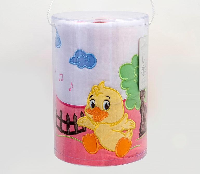 Tri drugara Pamučni prekrivač Pače, Roze