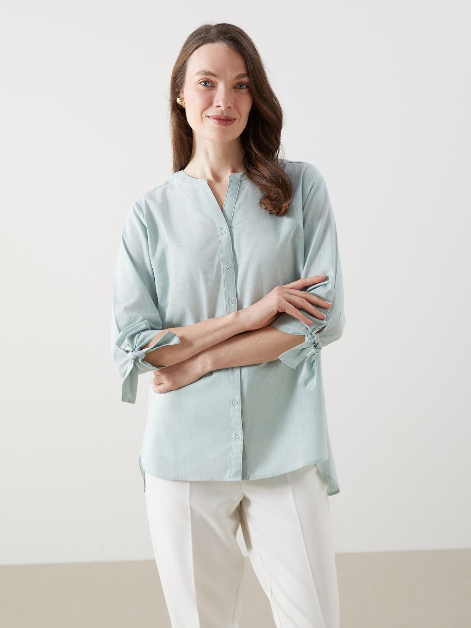 LC Waikiki Ženska košulja S5EK44Z8-GAQ, Svetloplava