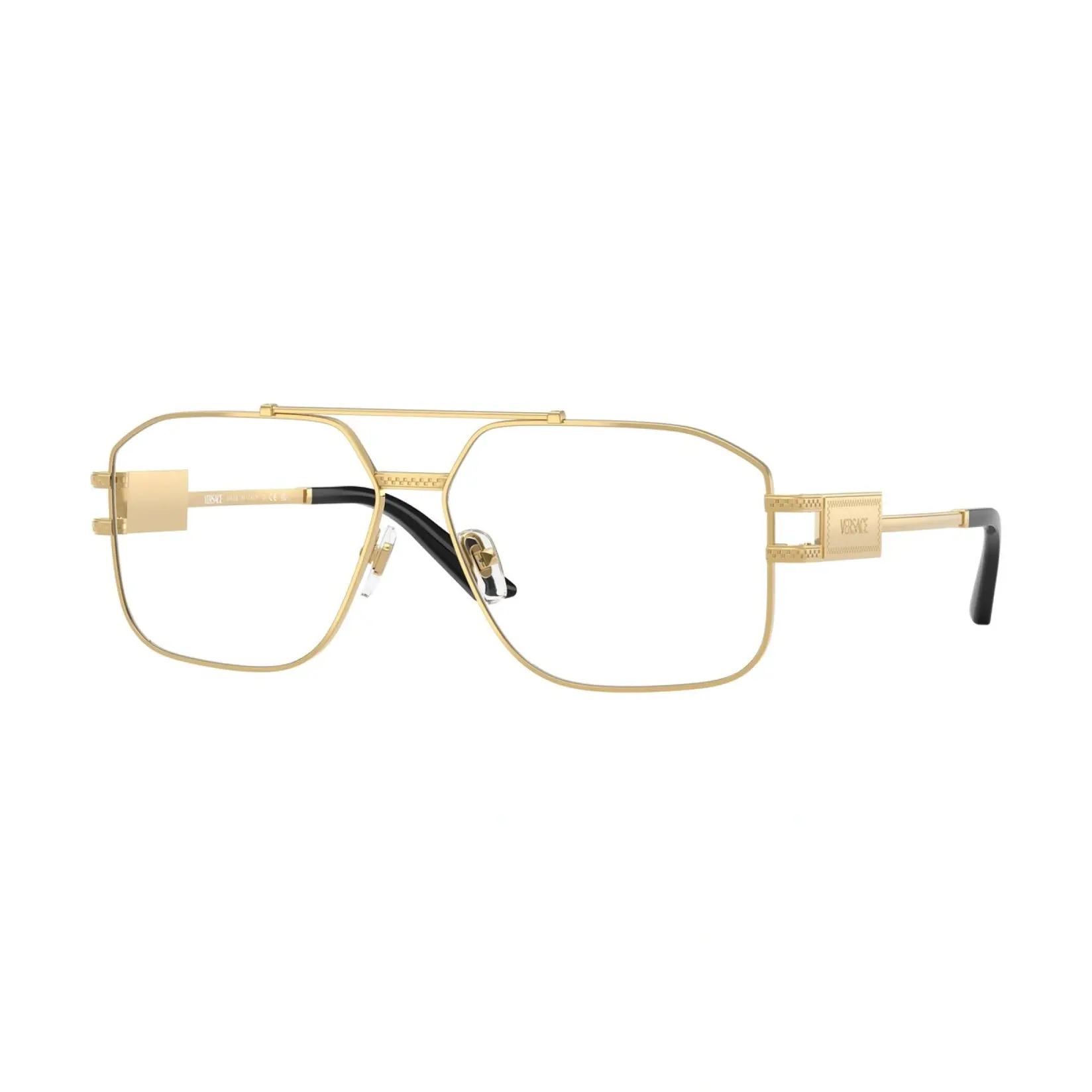 Versace Okvir za naočare 0VE1302 1002 57, Zlatne boje