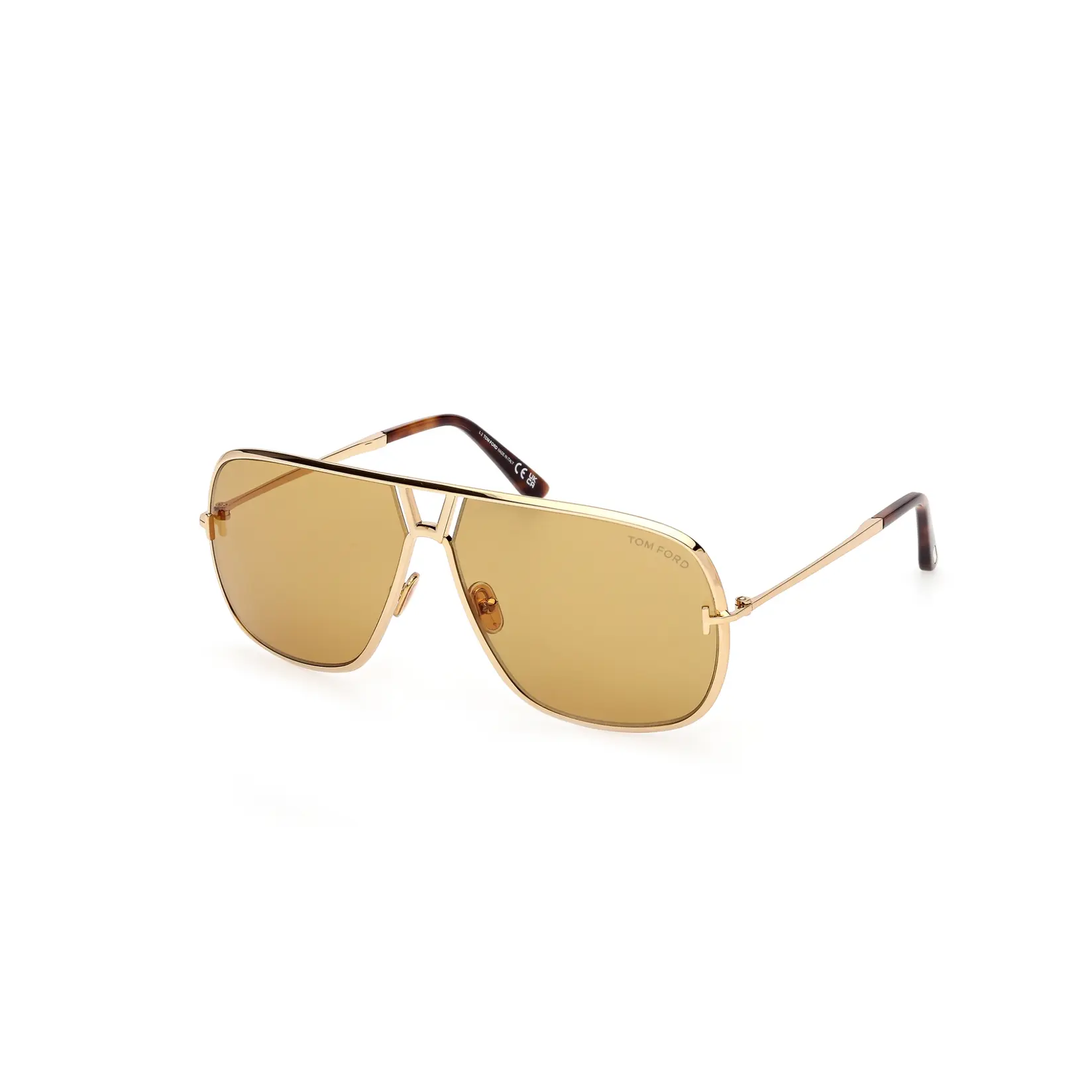 Tom Ford Naočare za sunce Stavros 0FT1204 30E63, Zlatne boje