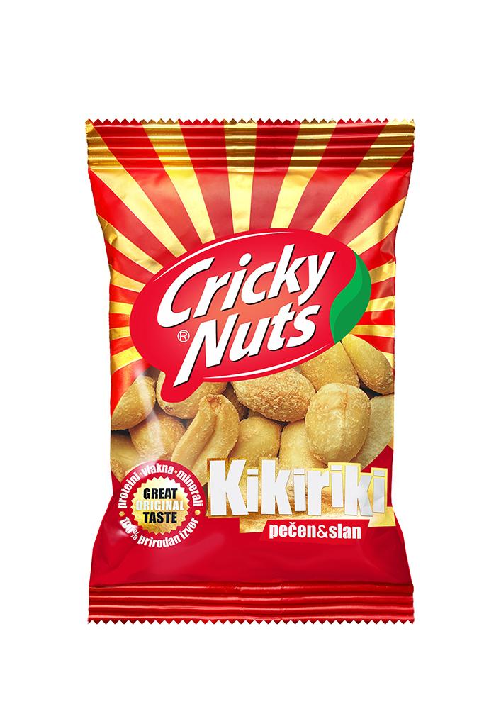 Cricky Nuts Kikiriki, Pečeni i slani, 40g