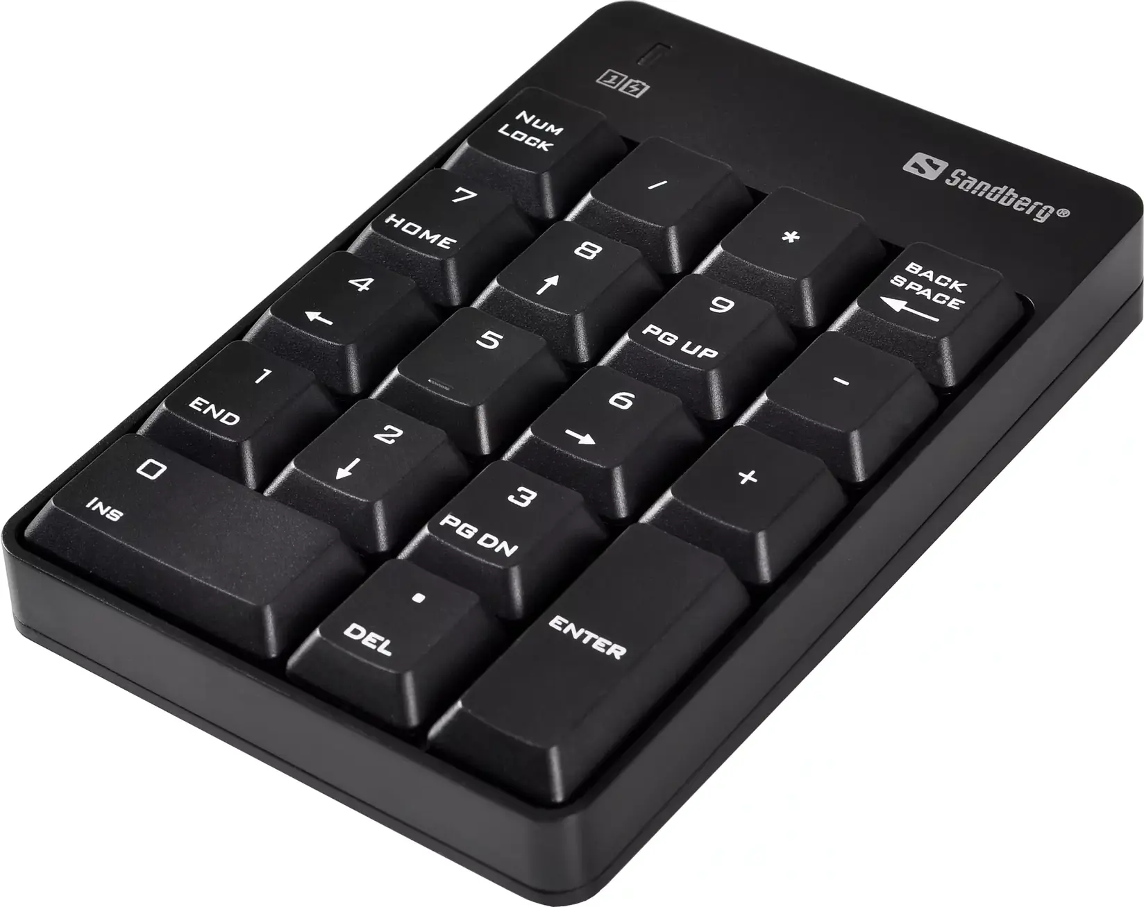 Sandberg Numerička tastatura 630-05, Bežična, Crna