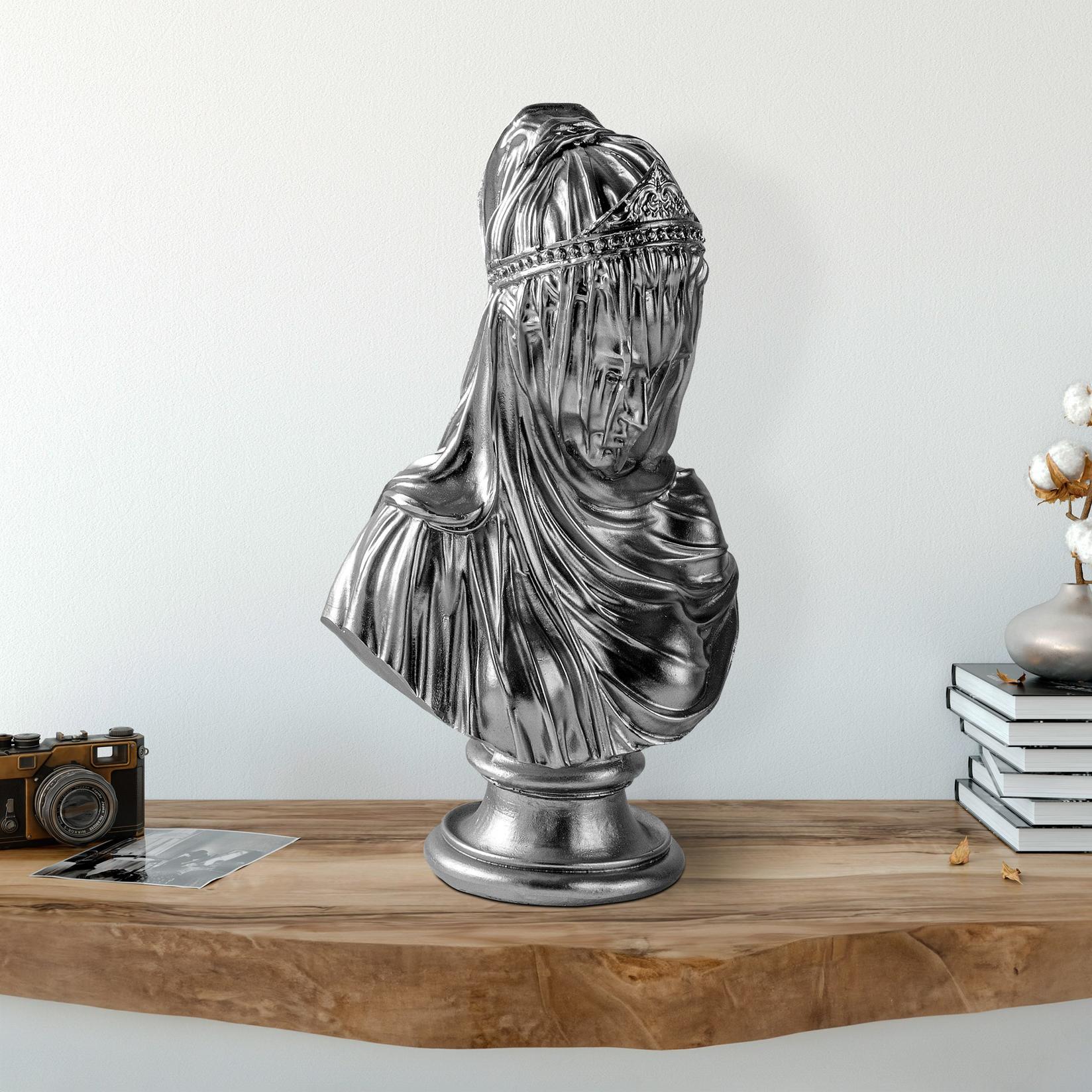 Aberto Design Dekorativna figura Yak-038-A, 20x35x15 cm