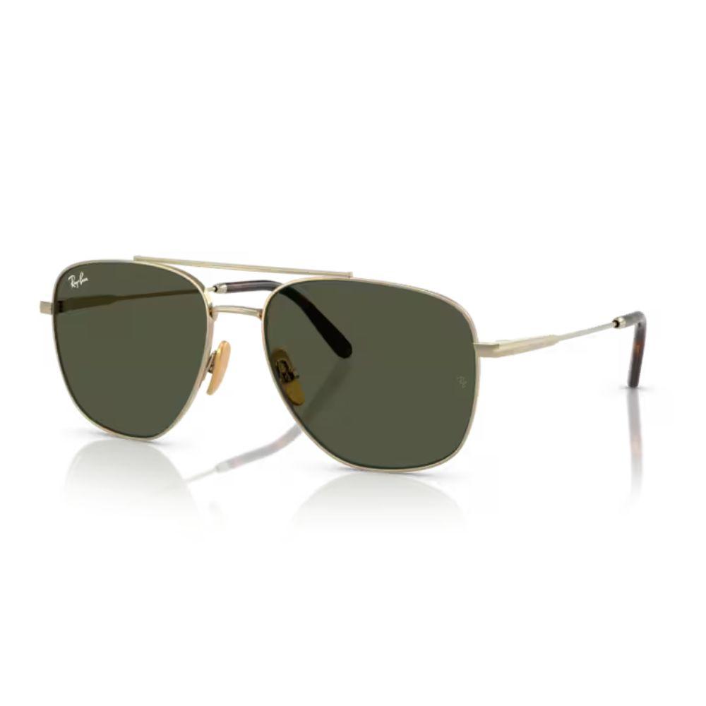 Ray Ban Naočare za sunce William titanium 0RB8097 926531 59, Zlatne boje
