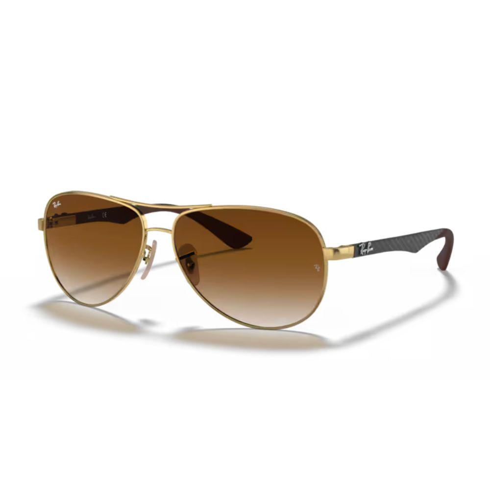 Ray Ban Naočare za sunce Ferrari 0RB8313001/51 58, Zlatne boje