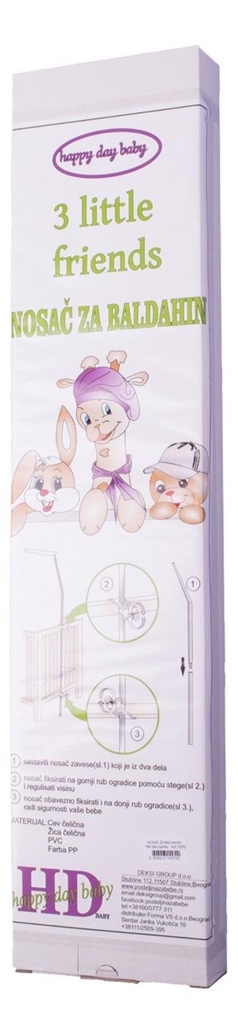 Tri drugara Nosač baldahina, Beli