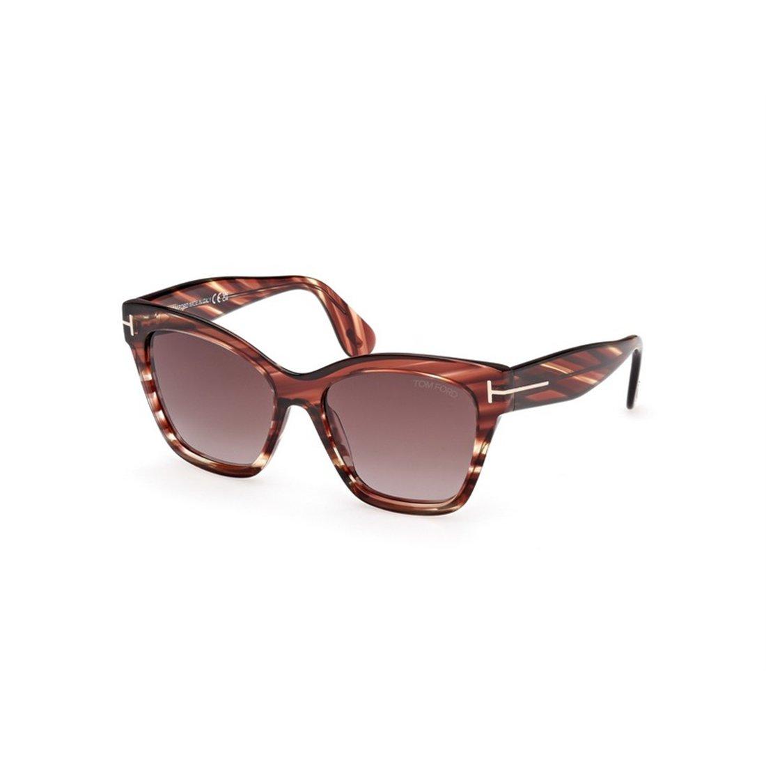 Tom Ford Naočare za sunce Elvira 0FT1217 55T55, Crvene