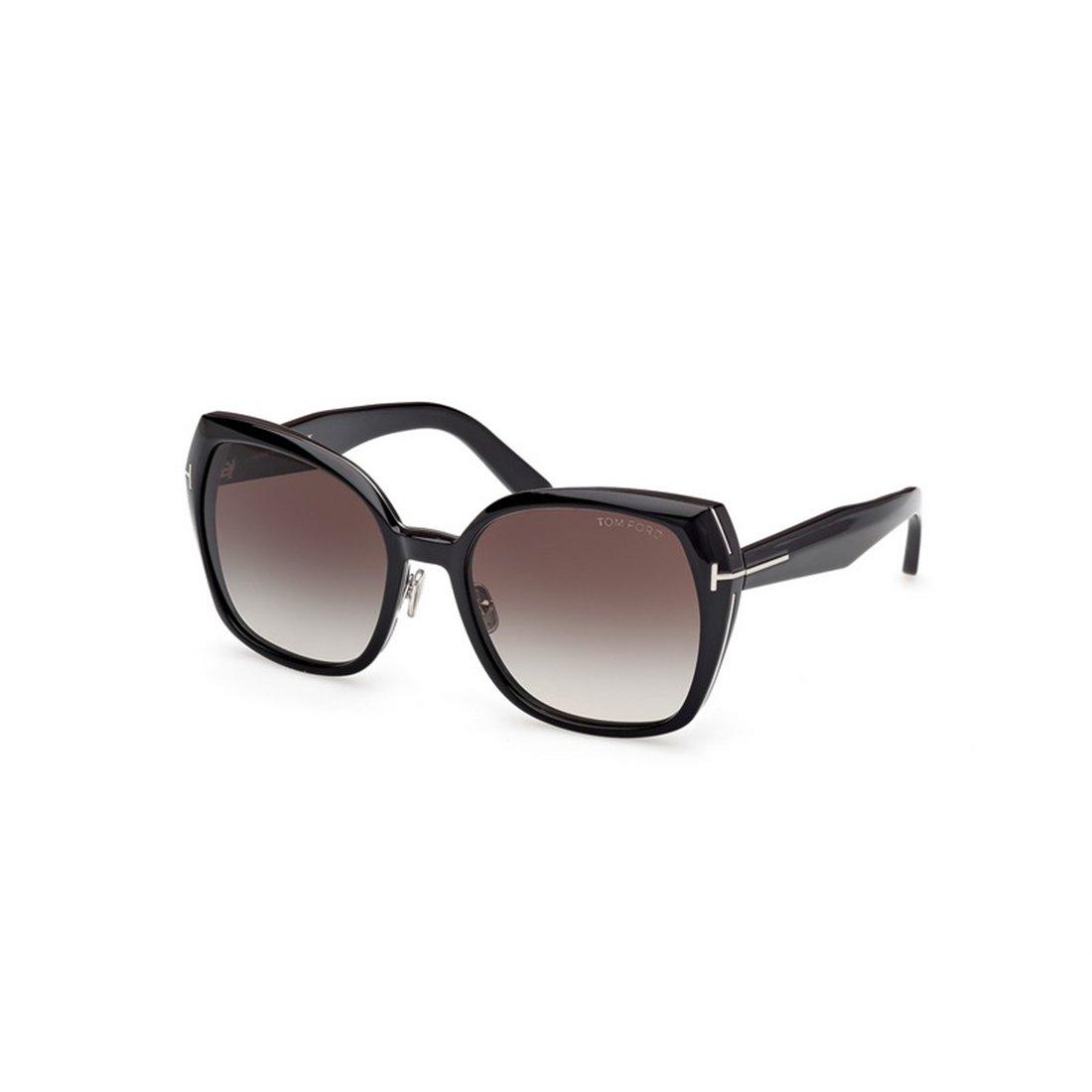 Tom Ford Naočare za sunce Plum 0FT1223 01B58, Crne