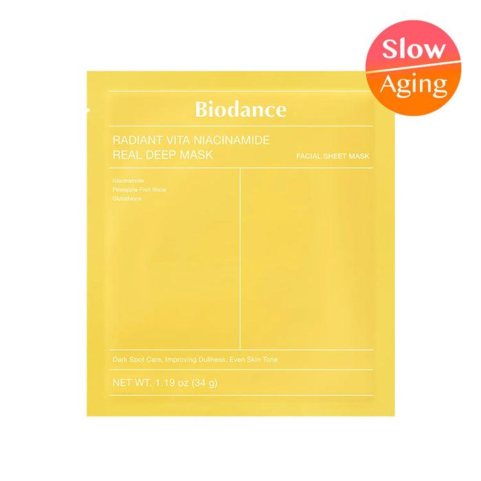Biodance Maska za lice Radiant Vita Niacinamide Real Deep Mask, 1 komad