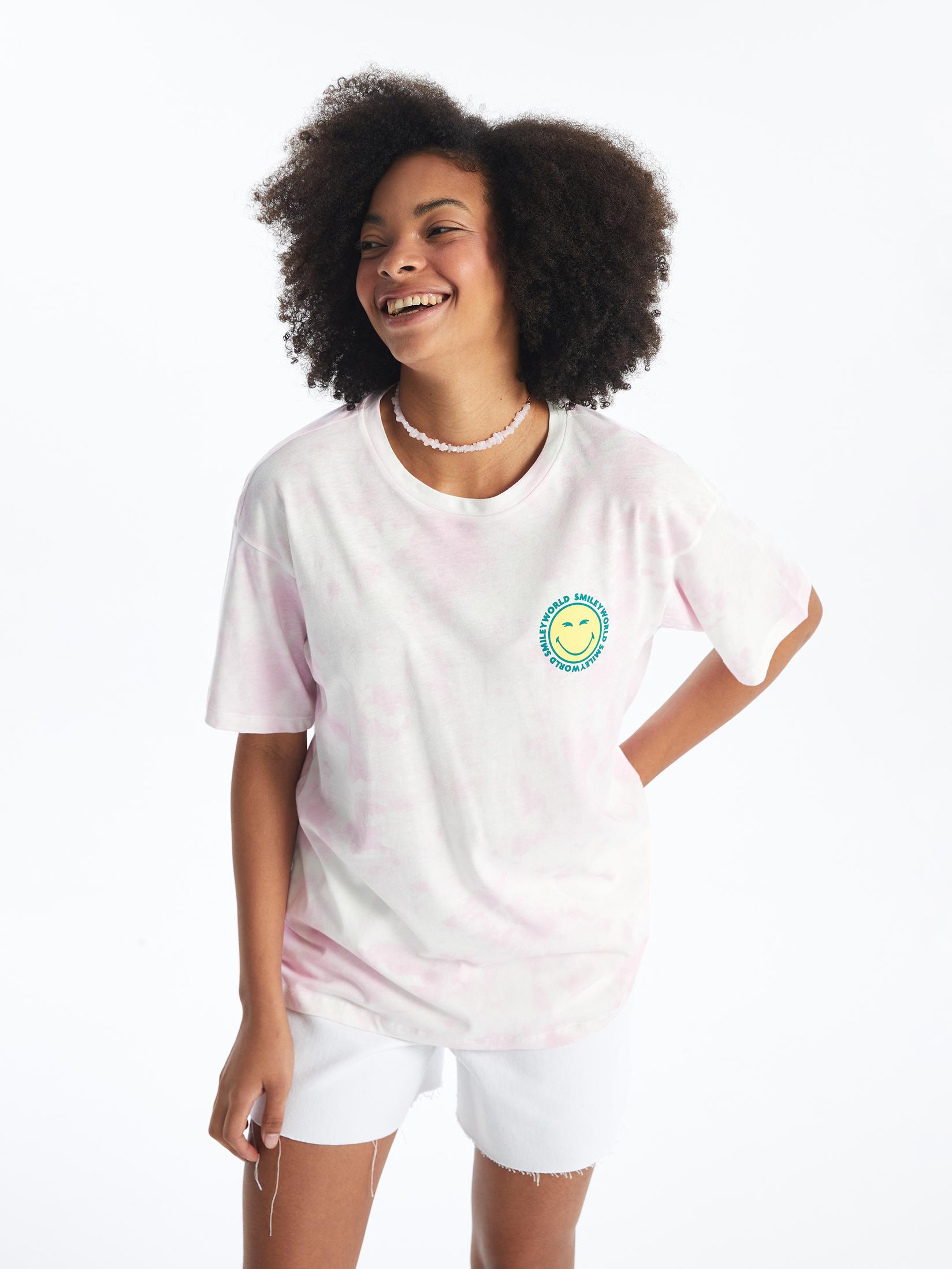 LC Waikiki Ženska majica S4N348Z8-YBN, Roze