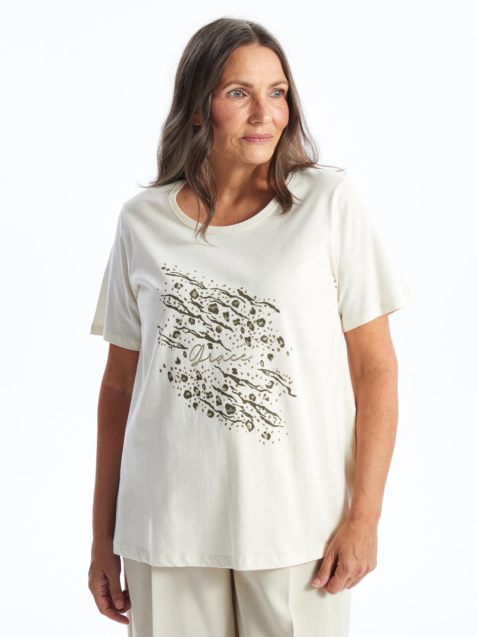 LC Waikiki Ženska majica S4N307Z8-QVK, Bež