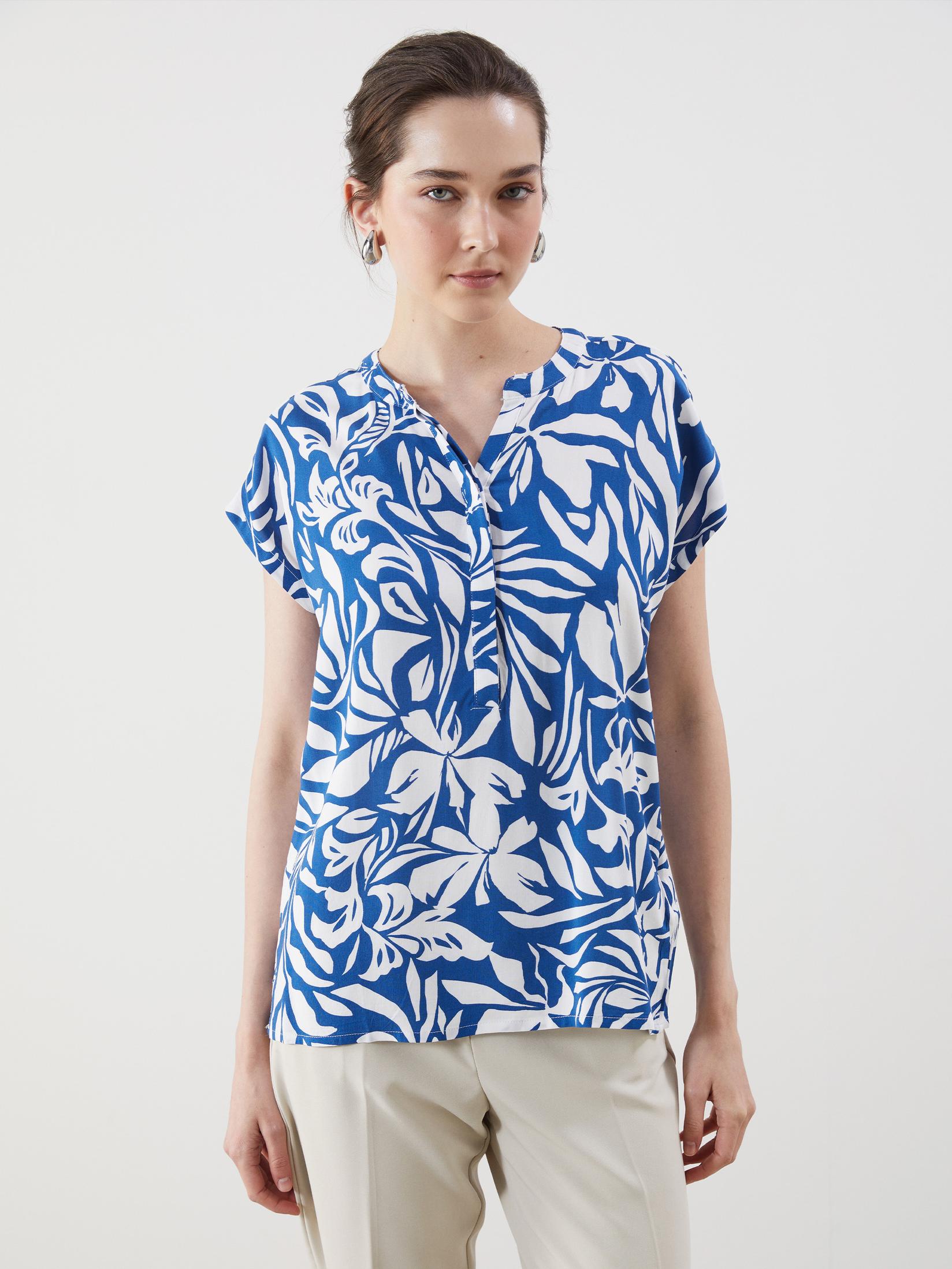 LC Waikiki Ženska bluza S5GK06Z8-LQQ, Plava