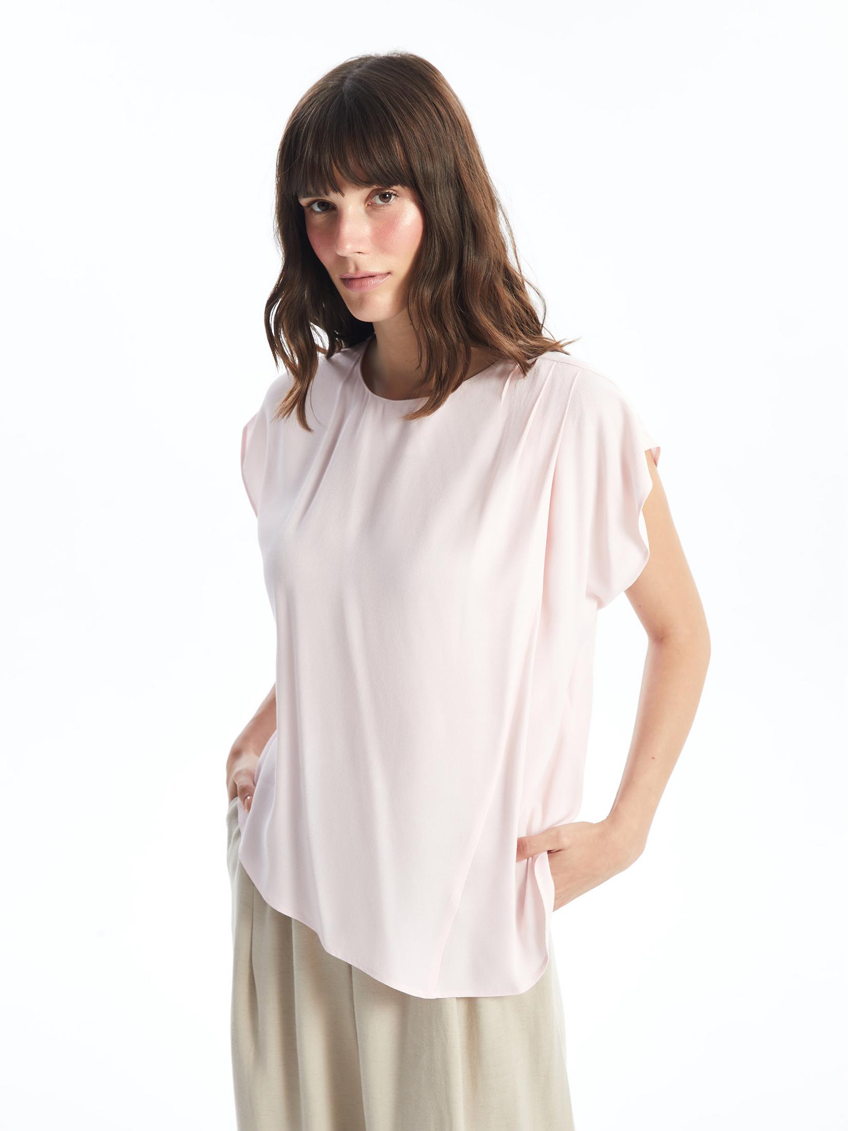 LC Waikiki Ženska bluza S4NL31Z8-JPW, Roze