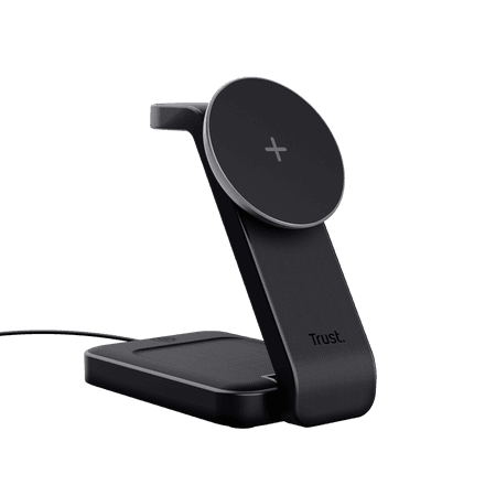 Viro Punjač 3-u-1 25464, Magnetno postolje, Crni