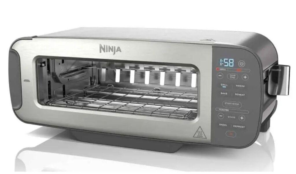 Ninja 3 u 1 multifunkcionalni toster ST202EU, 2400W, 2 komore, Inox