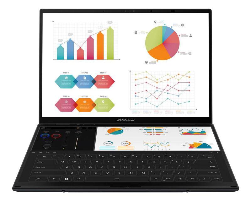 Asus Laptop Zenbook 14 DUO OLED UX8406CA-QL041W 14" FHD, Ultra 9 285H, 32GB, SSD 1TB, Win11 Home