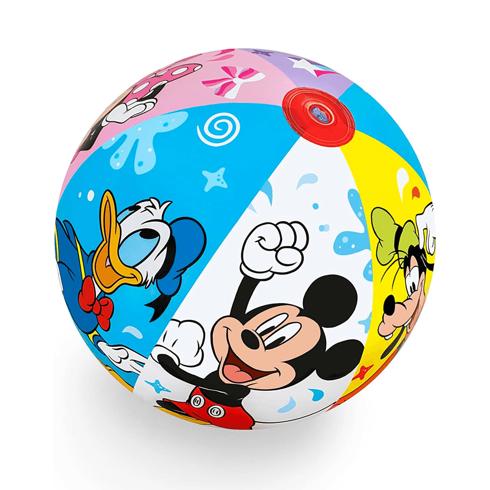 BESTWAY Lopta za plažu Mickey and Friends šarena