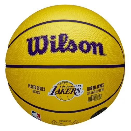 Wilson Košarkaška lopta Player Icon Mini, Žuta