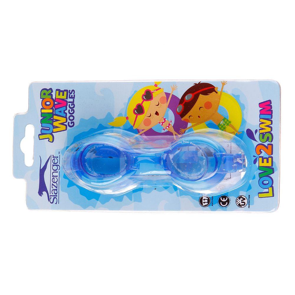Slazenger Dečije naočare za plivanje Slaz Wave Goggle Jn00, Plave