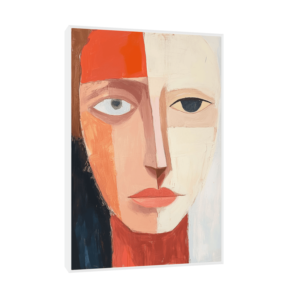 Canvas Slika na platnu Portret 80x120cm, Sa ramom, Beli