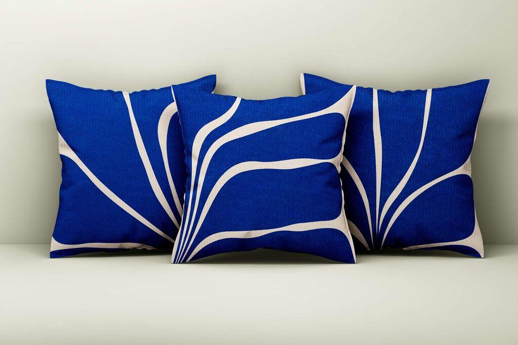 Aberto Design Set dekorativnih jastučnica Asr_plw25-25, 43x43 cm, 3 komada, Šarena