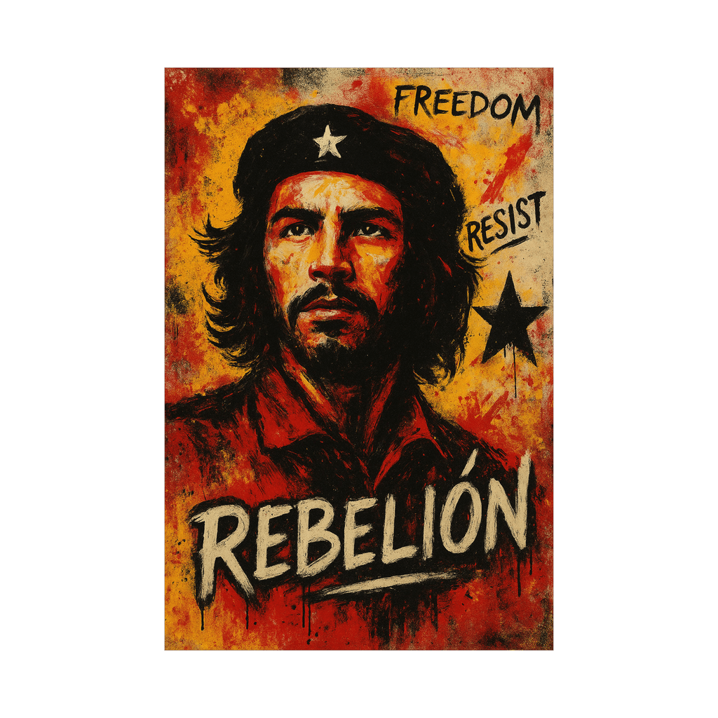 Canvas Slika na platnu Che Guevara Glas otpora, 80x120cm