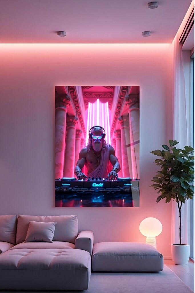 Wallity Slika Hhlneon0029, 70x100 cm