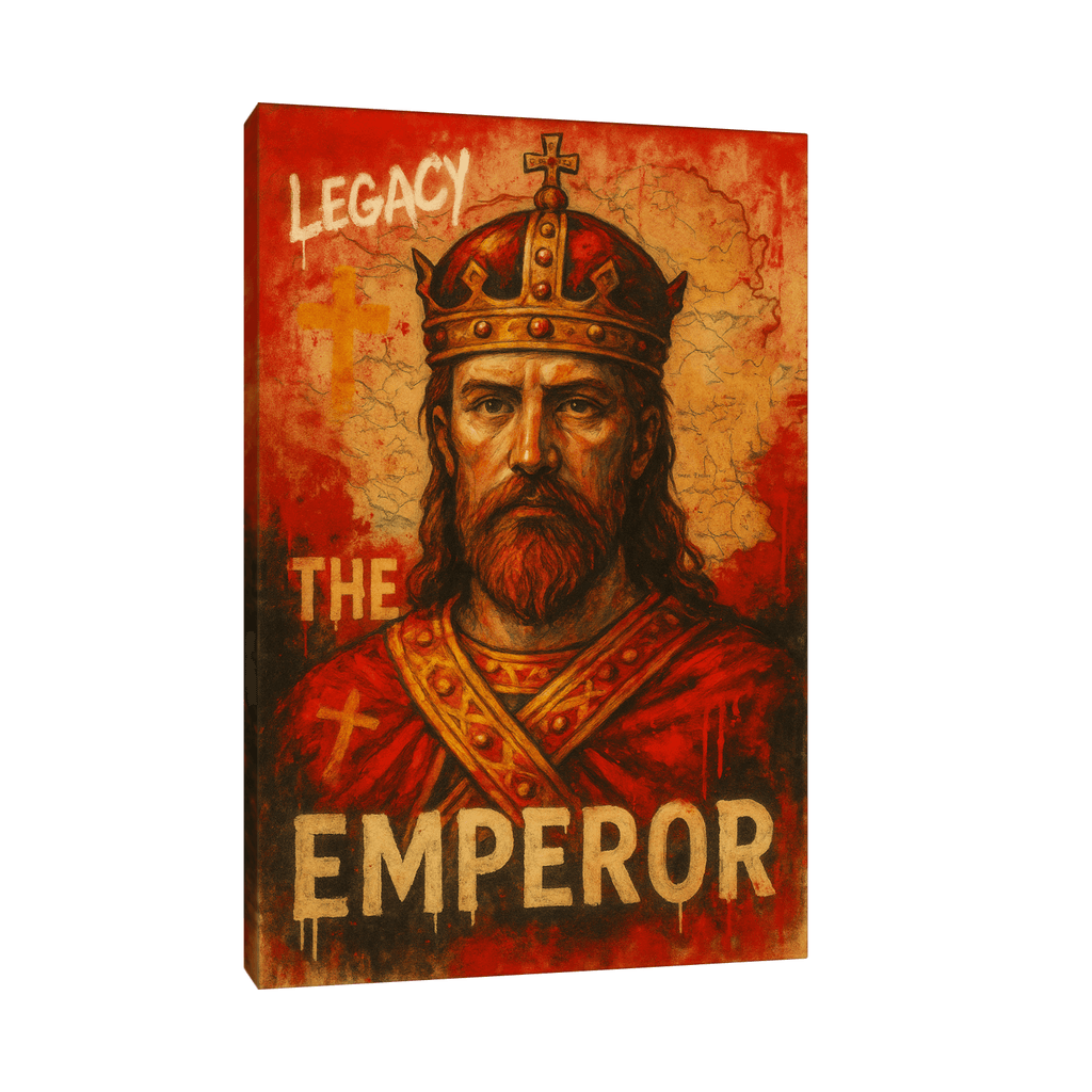 Canvas Slika na platnu Car Dušan Silni, Bez rama, 80x120cm