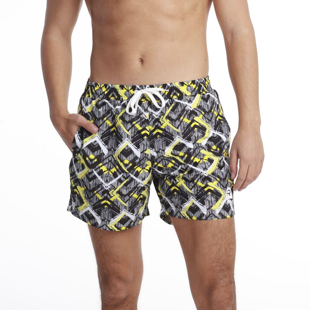 Rang Muški šorc za kupanje Luki, Crni