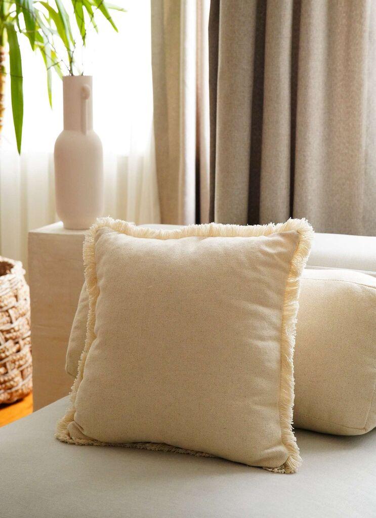 Aberto Design Dekorativna jastučnica KET005, 43x43 cm, Bež