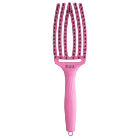 Olivia Garden Četka za raščešljavanje kose Fingerbrush Bubble M, Roze