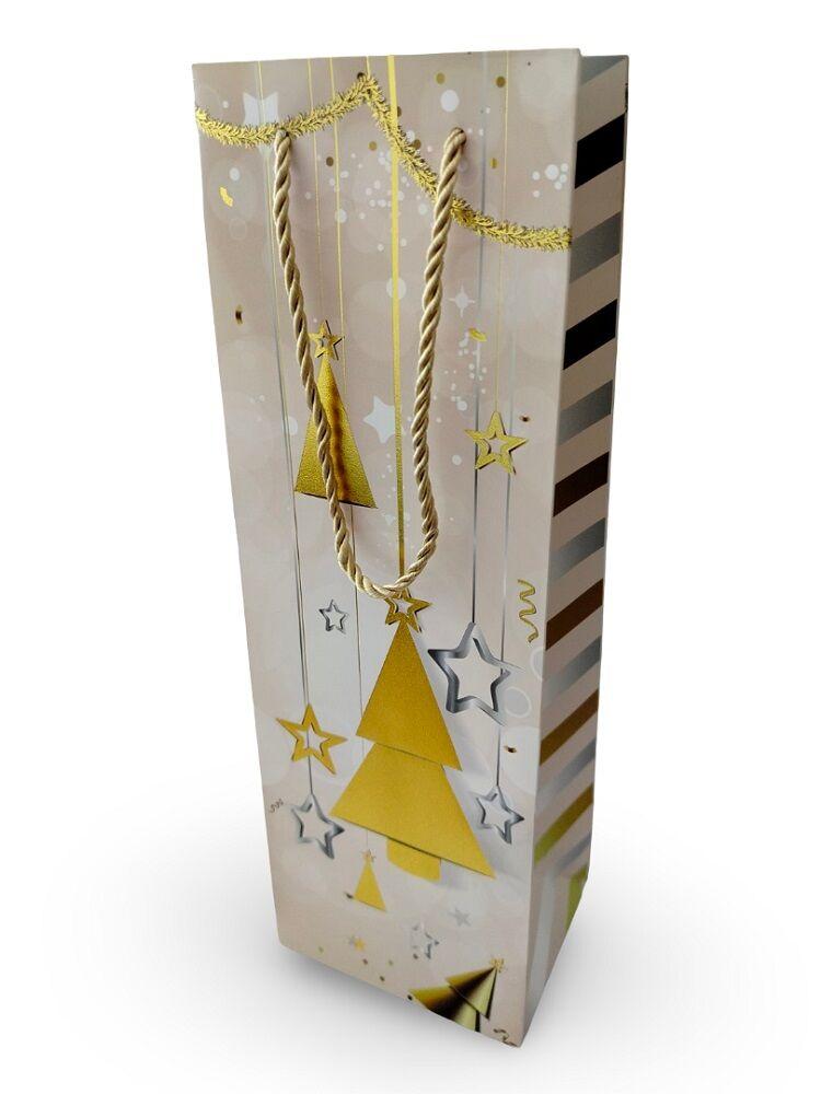 Ukrasna kesa za piće Zlatna jelkica, Mala, 12x35x9