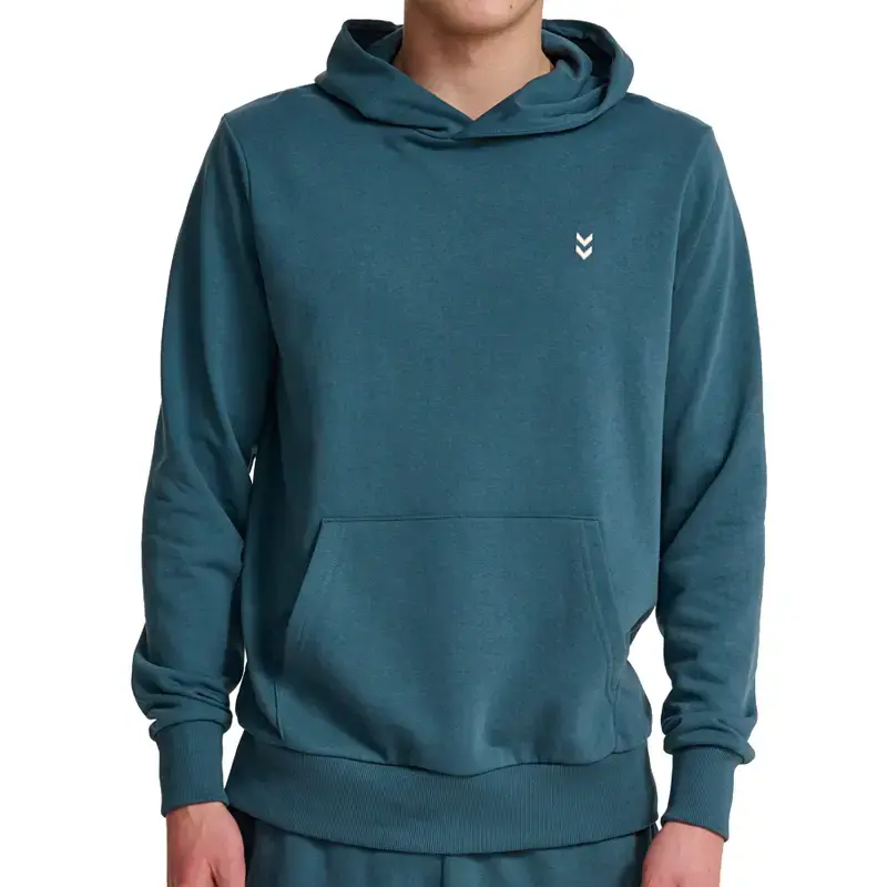 Hummel Muški duks Hmlpulse Sweat Hoodie, Petrolej