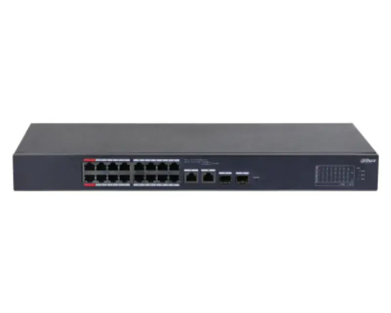 Dahua Switch CS4218-16ET-135, 18-portni, Cloud Managed, Desktop, 16-portni PoE, Crni
